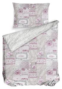 Gipetex Natural Dream Italské povlečení 100% bavlna Chic Rosa - 140x200 / 70x90 cm