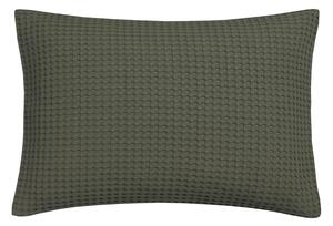 Vandyck Luxusní povlak na polštář Home Piqué waffle 40x55cm Earth green