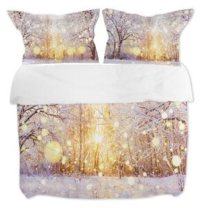 Gipetex Natural Dream 3D Italské povlečení 100% bavlna Alba - 220x200 / 2x70x90 cm
