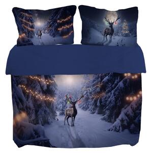 Gipetex Natural Dream 3D Italské povlečení 100% bavlna Deer - 220x200 / 2x70x90 cm