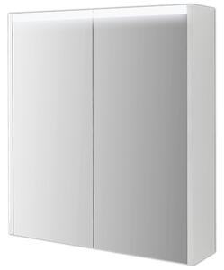 ZRCADLOVÁ SKŘÍŇKA, bílá, 60/67/15 cm Welnova - Koupelnové série