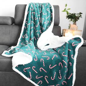 Mistral home Pléd Mistral Home beránek Candy Cane 130x170 cm
