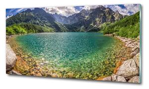 Foto obraz fotografie na skle Jezero v horách osh-99700866
