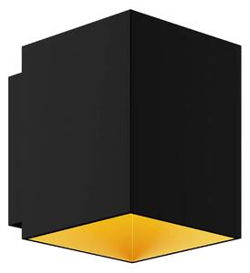 Moderní nástěnné svítidlo Sola S černá/zlatá