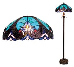 BRILAGI - Tiffany vitrážová stojací lampa CORAL 2xE27/60W/230V