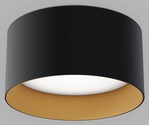 Led2 Přisazené stropní LED svítidlo ZETA ON, M ⌀ 14 cm Barva: Černá, Stmívání, řízení: TRIAC