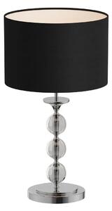 Moderní stolní lampa Rea černá/chrom