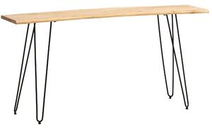KONZOLOVÝ STOLEK, akácie, barvy akácie, 150/36/75 cm MID.YOU - Konzolové stolky, Online Only