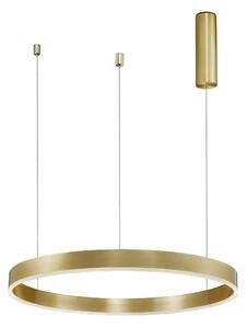 LED lustr Motif 60 zlaté CCT s dálkovým ovládáním