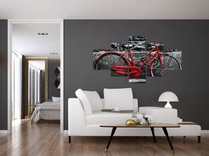 Obraz - Historický bicykl (125x70 cm)