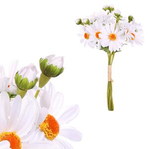 Kopretina, barva bílá Květina umělá KT7050 WT