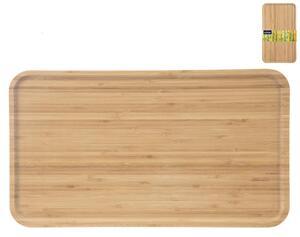 Orion Dřevěný servírovací podnos - bambusový tác, 44x25cm