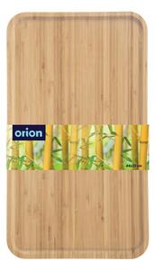 Orion Dřevěný servírovací podnos - bambusový tác, 44x25cm