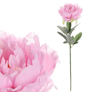 Pivoňka v růžové barvě Květina umělá S6027-PINK