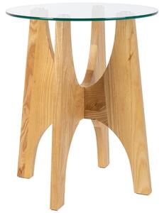 Skleněný odkládací stolek ZUIVER KOBE 45 cm