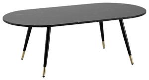KONFERENČNÍ STOLEK, černá, kompozitní dřevo, 120/60/41,5 cm MID.YOU, Online Only