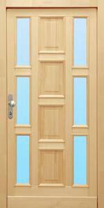 Mand CZ s.r.o. Vchodové dřevěné dveře DANA (42mm) Orientace Dveří: Pravé, Rozměr dle ČSN: 80 / 197