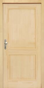Mand CZ s.r.o. Vchodové dřevěné dveře ROMANA 2K (42mm) Orientace Dveří: Pravé, Rozměr dle ČSN: 80 / 197