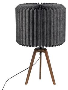 Hoorns Černá papírová stolní lampa Pylon