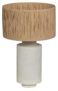 OnaDnes -20% Hoorns Béžová látková stolní lampa Nami