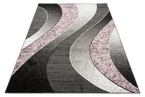 Makro Abra Moderní kusový koberec CHEAP K857G růžový šedý Rozměr: 160x220 cm