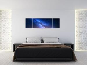 Obraz - Noční krásy hvěžd (170x50 cm)