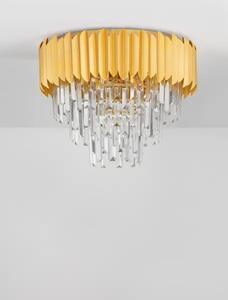 Designové stropní svítidlo Magnolia zlaté
