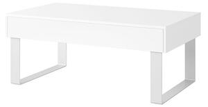 Konferenční stolek Bralani BR12, Barva: bílá / bílá lesk Mirjan24 5902928891355