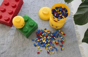 Žlutý úložný box ve tvaru hlavy LEGO® Boy 24 cm