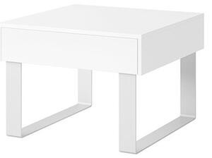 Konferenční stolek Bralani BR13, Barva: bílá / bílá lesk Mirjan24 5902928891324