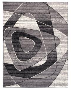 Chemex Moderní koberec Tap - obrazce 4 - šedý Rozměr koberce: 80x150 cm