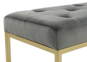 TABURETOVÁ LAVICE, kov, plast, textil, kompozitní dřevo, 90/40/40 cm - Online Only lavice, Online Only