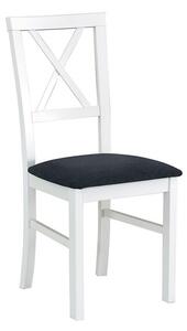 Židle Figaro IV, Barva dřeva: bílá, Potah: 8 - Malmo New 95 Mirjan24 5902928892710