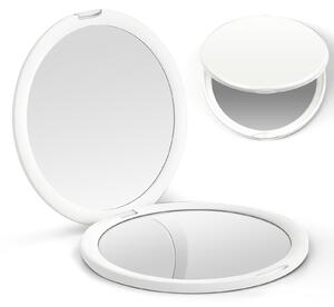 Kosmetické zrcadlo – oboustranné zrcadlo s 1x a 10x zvětšením – kruhové, průměr 10 cm