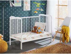 Dětská postel s matrací Prowansja II 120x60, Barva: bílá Mirjan24 5902928800982
