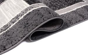 Chemex Moderní koberec Tap - obdélníky 1 - šedý Rozměr koberce: 80x150 cm