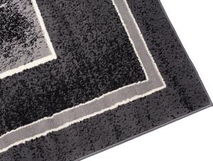 Chemex Moderní koberec Tap - obdélníky 1 - šedý Rozměr koberce: 80x150 cm