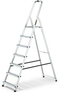 JAKS Domácí hliníkový žebřík 7 příček