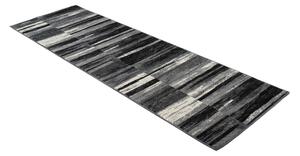 Chemex Moderní koberec Tap - čáry 3 - krémový/šedý Rozměr koberce: 80x150 cm