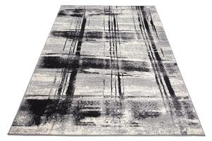 Chemex Moderní koberec Tap - čáry 2 - šedý Rozměr koberce: 80x150 cm