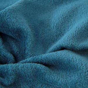 Eurofirany Jemná modrá deka SIMPLE 150x200 cm