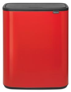 Brabantia BO Touch Bin 2x30L zářivě červená
