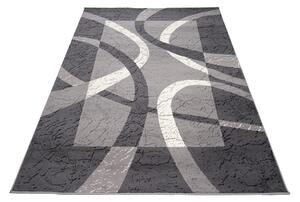 Chemex Moderní koberec Tap - geometrické tvary 1 - šedý Rozměr koberce: 80x150 cm