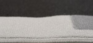 Chemex Moderní koberec Tap - čtverce 3 - světle šedý/bílý Rozměr koberce: 120x170 cm