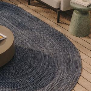Modrý zahradní koberec Kave Home Sadent 200 x 300 cm