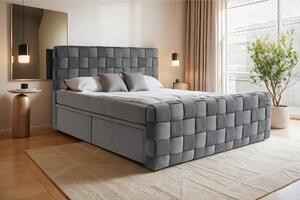 AMERICKÁ POSTEL, 160/200 cm, barvy grafitu Livetastic - Online Only postele, Online Only
