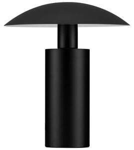 Černá kovová stolní LED lampa Nova Luce Karpos