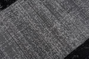 Chemex Moderní koberec Tap - obdélníky 3 - bílý/šedý Rozměr koberce: 80x150 cm