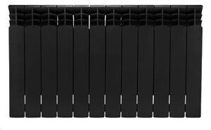 KFA Armatura G500F pokojový radiátor 57.2x96.6 cm podłączenie boční černá 789-120-81