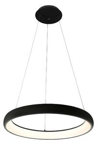 Designový LED lustr Antonio 61 Cct černá + dálkové ovládání
